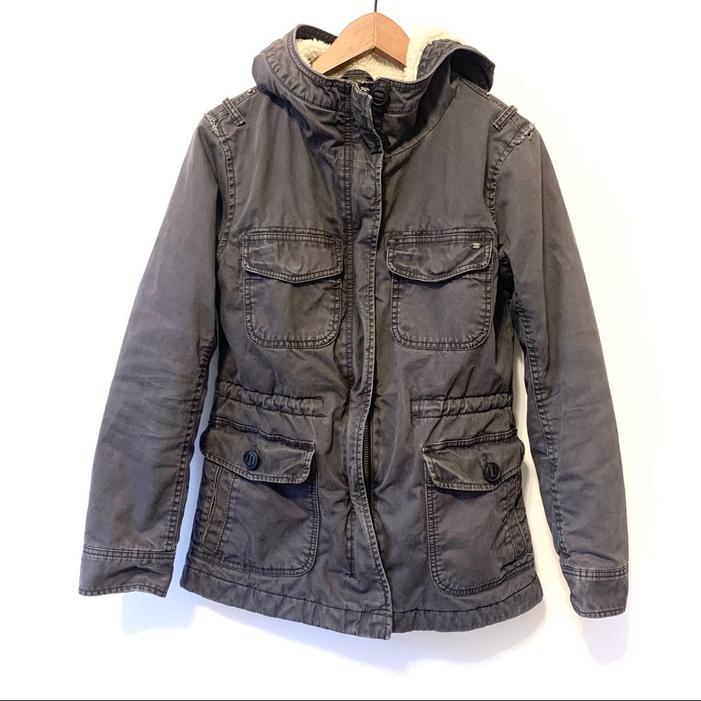 American eagle gray winter coat XS